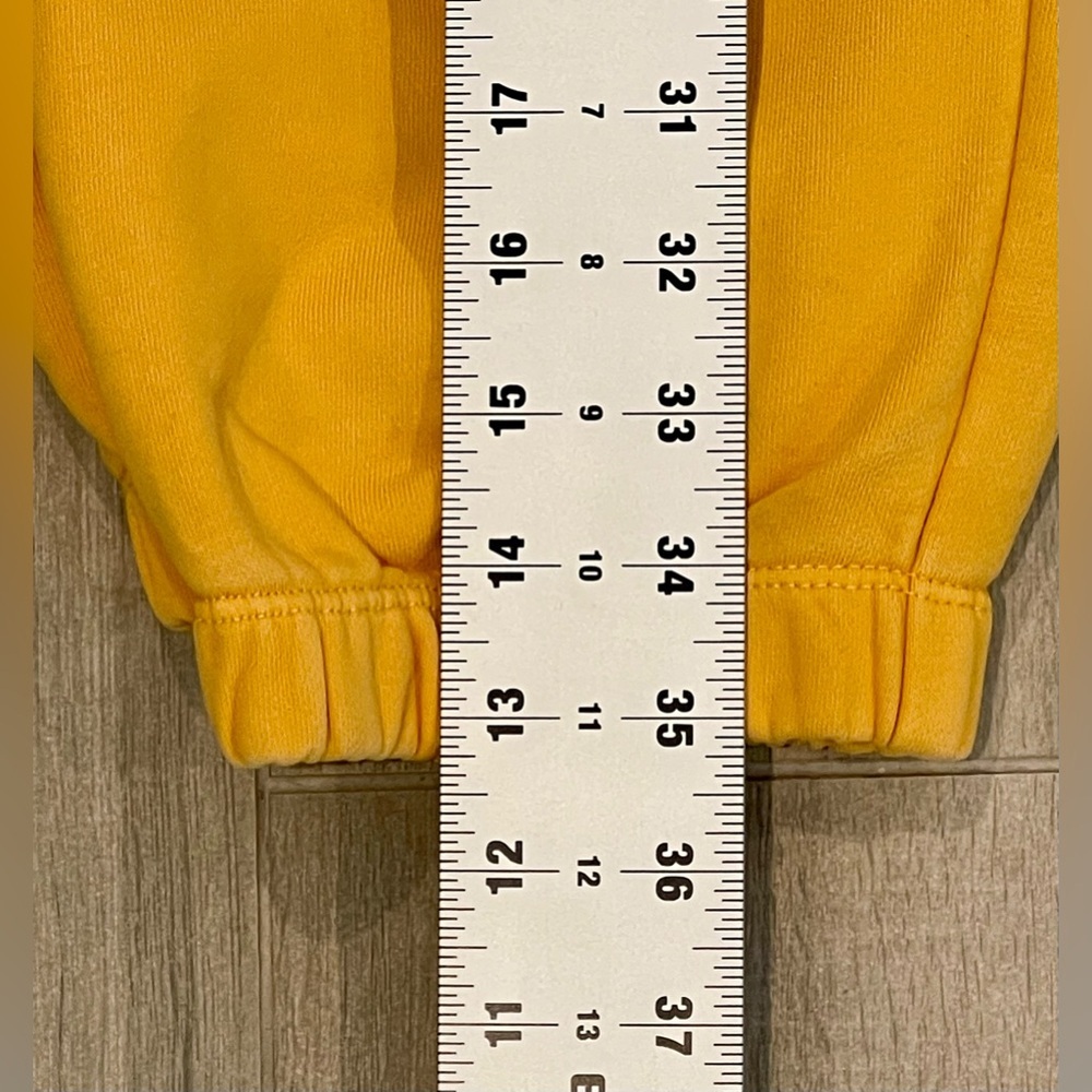 Levi’s Gold Tab Golden Orange Yellow Jogger Sweatpants 100% Cotton Size XS - Picture 7 of 11